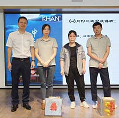 Mid-Autumn Festival in Khan Electronic——Points award ceremony